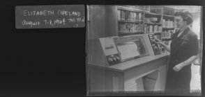 Elizabeth Copeland - Library-USA (1 Negative), August 7-8, 1964 [Sleeve 17, Folder d, Box 33]